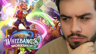 Welcome to Whizbangs Workshop  Hearthstone Newest Expansion [upl. by Eidahs]