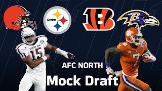 Best 2017 NFL Draft Fits for Steelers Bengals Ravens amp Browns  NFL  Move the Sticks [upl. by Jeana379]