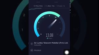 Mobitel 4G Speed test 🇱🇰  Ookla Speed test [upl. by Arag]