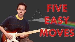 How to sound like David Gilmour from Pink Floyd  Lead Guitar Lesson [upl. by Fabian107]