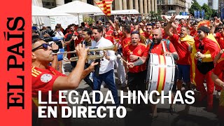 DIRECTO  Las hinchadas de España y Francia se preparan para la semifinal  EL PAÍS [upl. by Oderfigis]