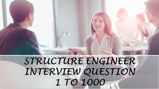 STRUCTURE ENGINEER INTERVIEW QUESTION PART 11 [upl. by Auqinihs]