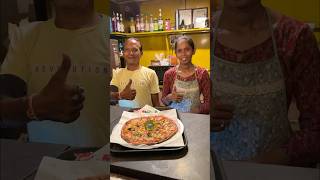 Most Unique Pink Wood Fire Pizza of Nagpur shorts indianstreetfood [upl. by Kwok]