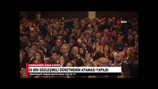 20 BİN SÖZLEŞMELİ ÖĞRETMENİN ATAMASI YAPILDI [upl. by Cole]