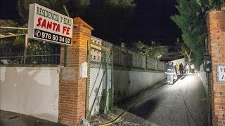 Mueren ocho ancianos en el incendio de una residencia en Zaragoza [upl. by Eeryt]