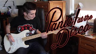 Panic At The Disco  Emperors New Clothes Guitar amp Bass Cover w Tabs [upl. by Lacee]