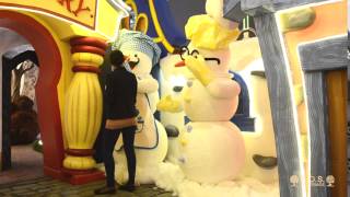 CHW2016  Snowmen animatronic [upl. by Lenor]