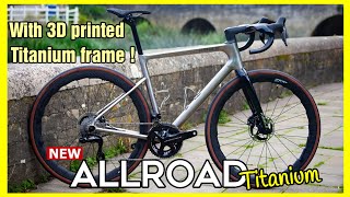 First look  Ribble Allroad Ti  uses 3DPrinted titanium sections but doesnt cost the earth [upl. by Nwahsyt]