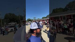 Visiting the best ￼barbecue spot in Texas Goldies bbq ￼ huge line [upl. by Meisel]