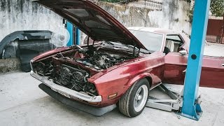 Nâng cấp động cơ Ford Mustang 1972  từ chế hòa khí sang phun nhiên liệu điện tử [upl. by Aicel]