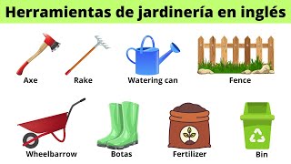 Lista de Herramientas de Jardinería en Inglés con Imágenes [upl. by Congdon]