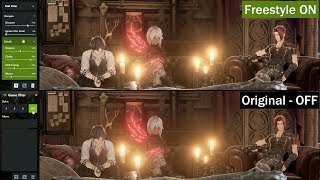 Code Vein PC 4K  Nvidia FreeStyle Add Filters Sharpen  Details  Settings [upl. by Nemzzaj]