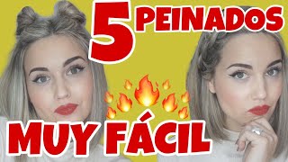 PEINADOS FACILES Y RAPIDOS PARA CABELLO CORTO 2019PEINADOS FACILES CON TRENZA [upl. by Aimar354]