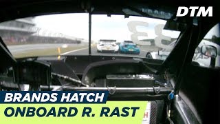 DTM Brands Hatch 2018  René Rast Audi RS5 DTM  RELIVE Onboard Race 2 [upl. by Nosa]