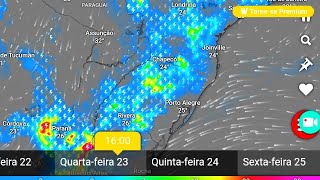 ATENÇÃO TEMPESTADES ISOLADAS NO SUL QUARTAFEIRA 23102024 [upl. by Ophelia]