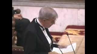 Discurso de ingreso en la RAE de Antonio Fernández de Alba [upl. by Woodley]