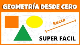 APRENDE GEOMETRÍA DESDE CERO  CURSO COMPLETO  SUPER FACIL [upl. by Naitsabes]