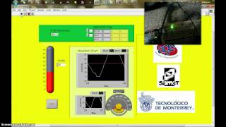 LabVIEW  Arduino  Servo  Led [upl. by Enrev]