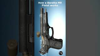 3D Animation Beretta M9 [upl. by Watson327]