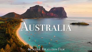 Australia 4K  Scenic Relaxation Film With Calming Music [upl. by Atiseret182]