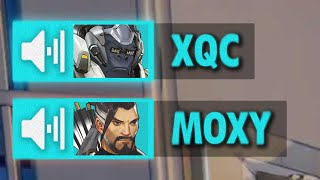 FUNNIEST DUO xQc amp Moxy RETURN to Overwatch [upl. by Alamat44]