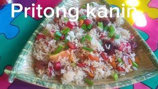 Pritong kanin na may chorizo hotdog at carrots Renantevlog1 [upl. by Valoniah]