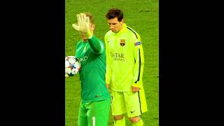 Players Steals Ball From Goalkeepers  Messi 🤯 [upl. by Nagle665]