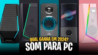 Qual Caixa de Som PARA PC comprar em 2024 Guia dos 5 Melhores✅ [upl. by Caasi559]