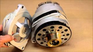 Alternator GM based CS144 Dual Bridge Rectifier High Output Alternator [upl. by Enyt839]