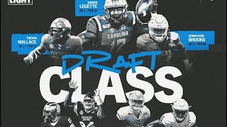 Carolina Panthers 2024 Rookie Draft Class Highlights [upl. by Milks]