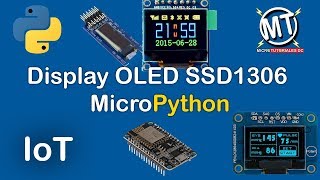 8 MicroPython  Controlar Display OLED SSD1306  ESP8266 y ESP32 [upl. by Christmas296]