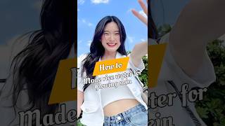 How to get korean skin koreanskincare skincare viralvideo [upl. by Elorak]