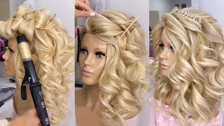 How to make curls Detailed hairstyle tutorial Curls [upl. by Kariv]