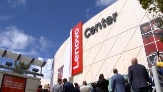 Lenovo Center look revealed as Caniacs Wolfpack fans gear up for new season [upl. by Ylen]