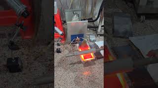 JL40KW High Frequency 40KW 30100KHZ Induction Heating Machine for Steel Plate Steel Sheet 1000℃ [upl. by Aihsemaj]