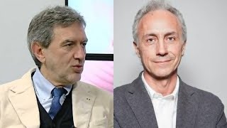 Marco Marsilio contro Travaglio Calunnie contro di me e mia moglie ho dato mandato al mio legale [upl. by Nob]