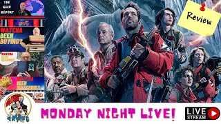 Ghostbusters Review amp More MONDAY NIGHT LIVE [upl. by Ahsael]