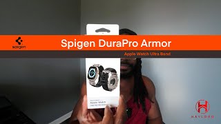 Unboxing and Reviewing the Spigen DuraPro Armor Apple Watch Ultra Band [upl. by Teresa69]