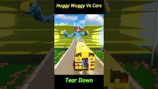 Epic Monster Huggy Wuggy vs Cars  Tear Down Shorts teardown gaming [upl. by Htebasyle749]