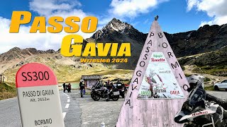 🇮🇹 PASSO GAVIA na motocyklu 🏍️ [upl. by Ahsimek]