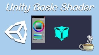 Writing Shaders In Unity  Basic Shader  Beginner Tutorial [upl. by Catherina]