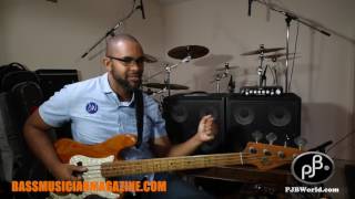 Bass Musician Magazine Reviews  Phil Jones Bass D 400 amp Cab 47 [upl. by Aicinet]