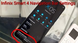 Infinix Smart 4 Navigation Bar Not Showing Problem Solution  Infinix Navigation Bar Settings [upl. by Ecaroh74]