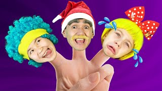 Finger Family Santa Boo Boo  Tai Tai Kids Songs amp Nursery Rhymes [upl. by Shannan]