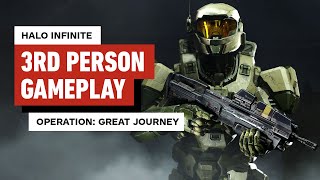 Halo Infinite 3rd Person Firefight Gameplay  Operation Great Journey [upl. by Raouf]