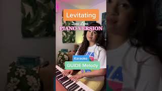 Levitating Piano Version Dua Lipa  Duet Sing With Me levitating singing duet [upl. by Arimahs]