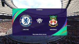 Chelsea vs Wrexham 25072024 Club Friendlies PES 2021 [upl. by Iroc914]