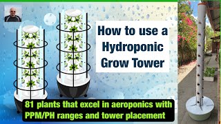 How best to use a hydroponic grow tower [upl. by Yatzeck299]