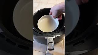 HOW TO MAKE RICE IN THE AIR FRYER  Daily Foodie Shorts shorts [upl. by Anyah]