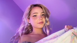 ASMR Let Me Get You Into Bed ❤️ Tucking You In Skincare  Affirmations [upl. by Elhsa]